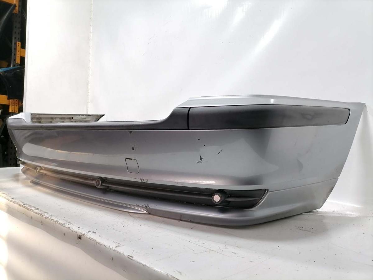 BMW 3er E46 Bj.2004 original Sto&szlig;stange Stossf&auml;nger hinten Kombi Facelift Silbergrau A08